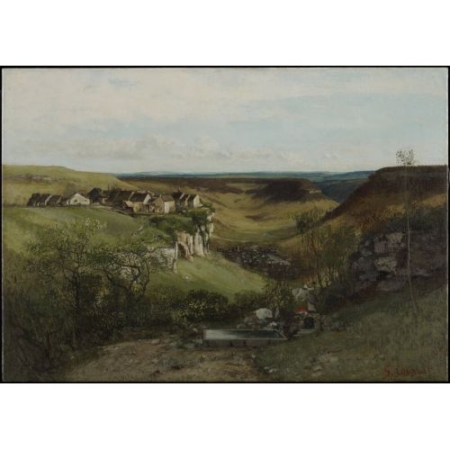 Gustave Courbet, Chateau Ornans Gustave Courbet, Chateau Ornans