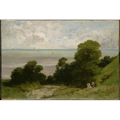 Gustave Courbet, The Embouchment Of Seine Yağlıboya Tablo