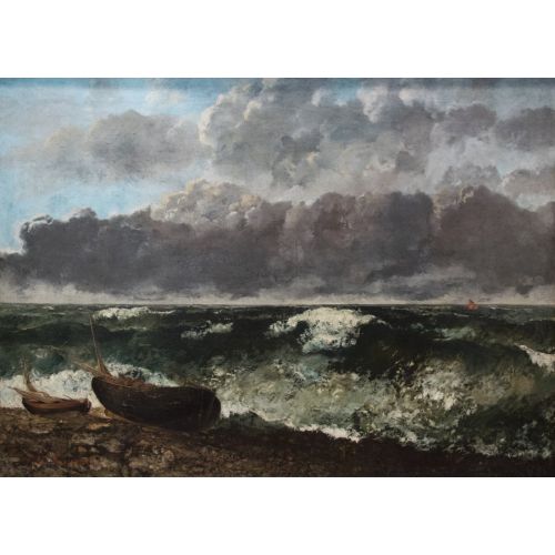 Gustave Courbet, La Mer Orageuse Gustave Courbet, La Mer Orageuse