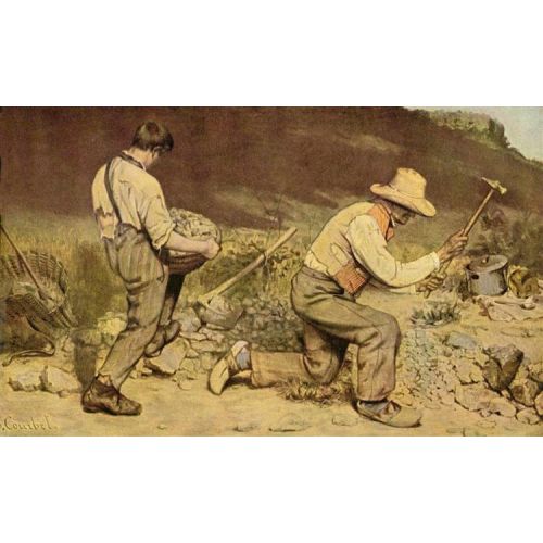 Gustave Courbet, The Stone Breakers I Gustave Courbet, The Stone Breakers I
