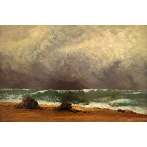 Gustave Courbet, La Vague Gustave Courbet, La Vague