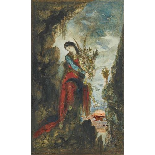 Gustave Moreau, Sapfo Gustave Moreau, Sapfo