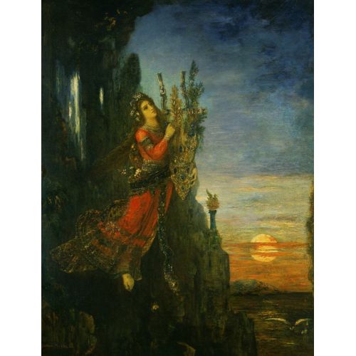 Gustave Moreau, Sappho A Leucade Gustave Moreau, Sappho A Leucade