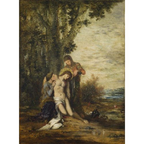 Gustave Moreau, The Martyred St. Sebastian Gustave Moreau, The Martyred St. Sebastian