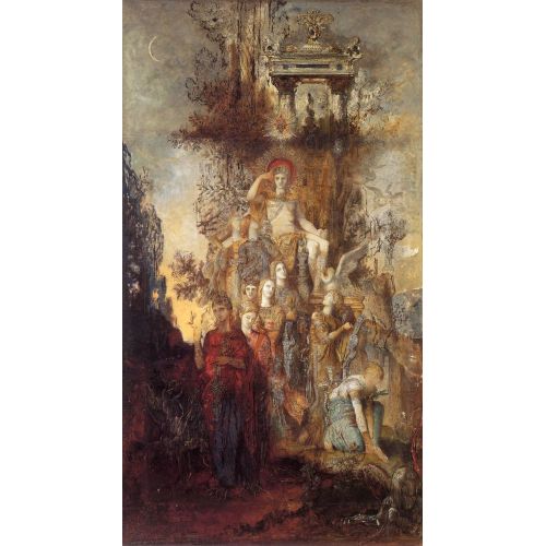 Gustave Moreau, The Muses Leaving Their Father Apollo To Go Out And Light The World Gustave Moreau, The Muses Leaving Their Father Apollo To Go Out And Light The World