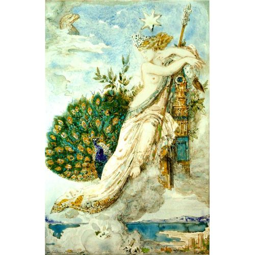 Gustave Moreau, The Peacock Complaining To Juno Gustave Moreau, The Peacock Complaining To Juno