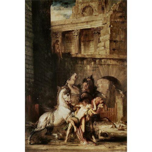 Gustave Moreau, Diomedes Devoured By Horses