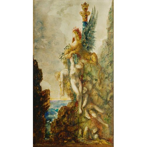 Gustave Moreau, Muzaffer Sfenks Gustave Moreau, Muzaffer Sfenks