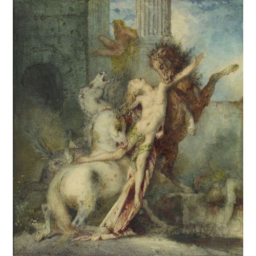 Gustave Moreau, Diomedes Devoured By Horses