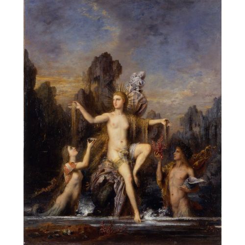 Gustave Moreau, Venüs Denizden Yükseliyor Gustave Moreau, Venüs Denizden Yükseliyor