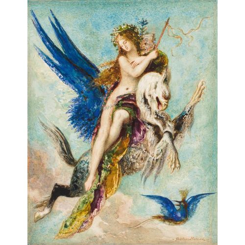 Gustave Moreau, Allegory Of Fable From La Fontaine's Fable