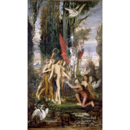 Gustave Moreau, Hesiod And The Muses