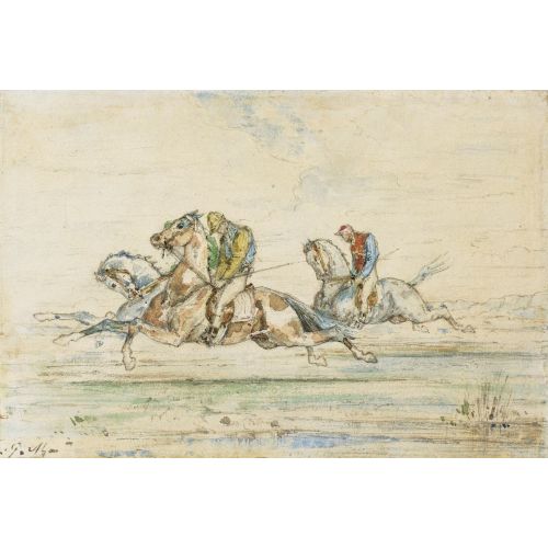 Gustave Moreau, Horse Race With Jockey