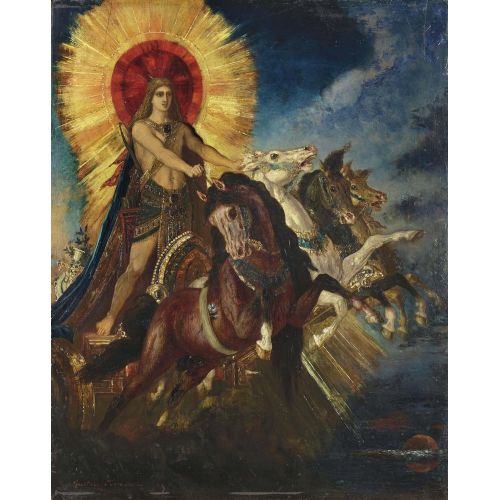 Gustave Moreau, Apollo'nun Arabası Veya Phebus Apollo Gustave Moreau, Apollo'nun Arabası Veya Phebus Apollo