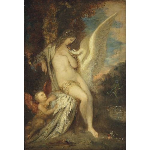 Gustave Moreau, Leda, Le Cygne, Et L'amour Gustave Moreau, Leda, Le Cygne, Et L'amour