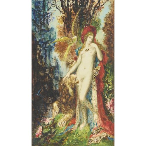 Gustave Moreau, Aşık Aslan Gustave Moreau, Aşık Aslan