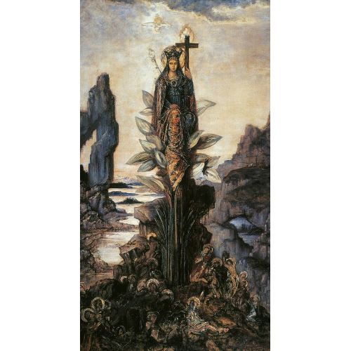 Gustave Moreau, Mystic Flower Gustave Moreau, Mystic Flower