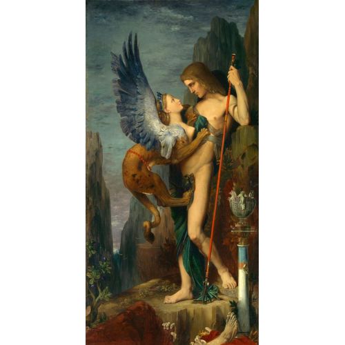 Gustave Moreau, Oidipus Ve Sfenks Gustave Moreau, Oidipus Ve Sfenks
