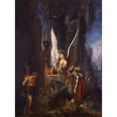 Gustave Moreau, Yolcu Oidipus Gustave Moreau, Yolcu Oidipus