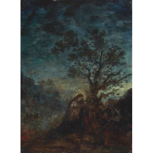 Gustave Moreau, Christ In The Garden Of Olives