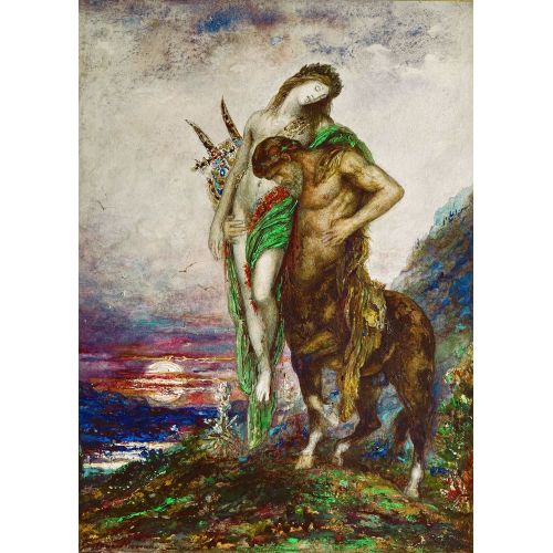 Gustave Moreau, Bir Kentaur Tarafından Taşınan Ölü Şair Gustave Moreau, Bir Kentaur Tarafından Taşınan Ölü Şair