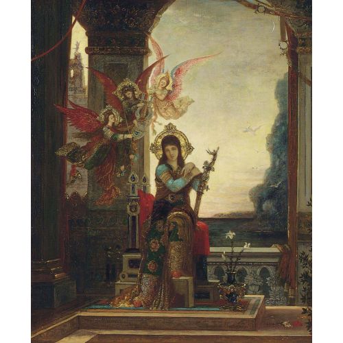 Gustave Moreau, Sainte Cecile Ve Müzik Melekleri Gustave Moreau, Sainte Cecile Ve Müzik Melekleri