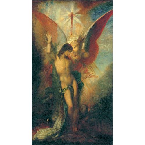 Gustave Moreau, Saint Sebastian Ve Melek Gustave Moreau, Saint Sebastian Ve Melek