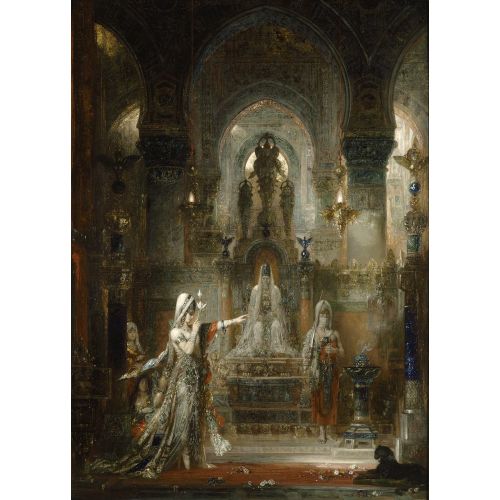 Gustave Moreau, Salome Dancing Before Herod Symbolism Gustave Moreau, Salome Dancing Before Herod Symbolism Art Movements Canvas, Drawing Paper Prints, Reproduction Oil Painting and