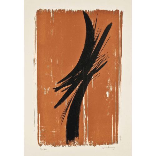 Hans Hartung, Kompozisyonlar L 33 & L 33a Hans Hartung, Kompozisyonlar L 33 & L 33a Lekecilik Sanat Akımları