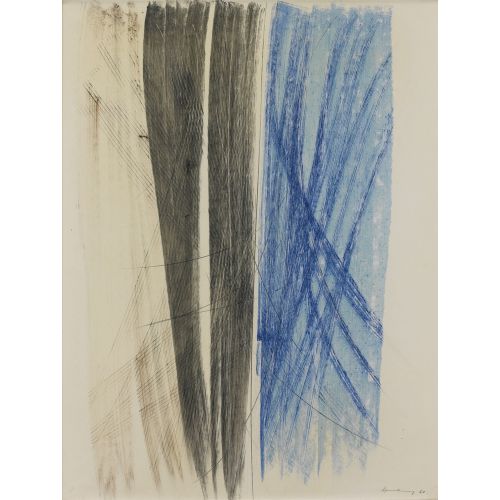 Hans Hartung, P1960-308 Hans Hartung, P1960-308 Lekecilik Sanat Akımları
