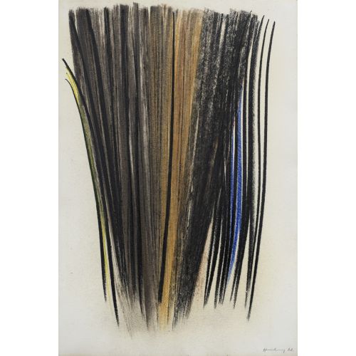 Hans Hartung, P1960- 204 Hans Hartung, P1960- 204 Lekecilik Sanat Akımları