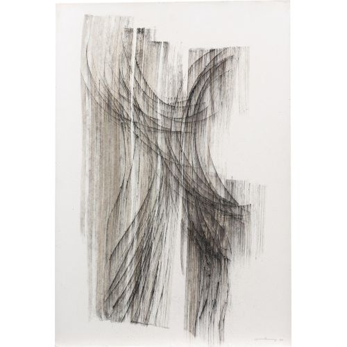 Hans Hartung, P1960-N59 Hans Hartung, P1960-N59 Lekecilik Sanat Akımları