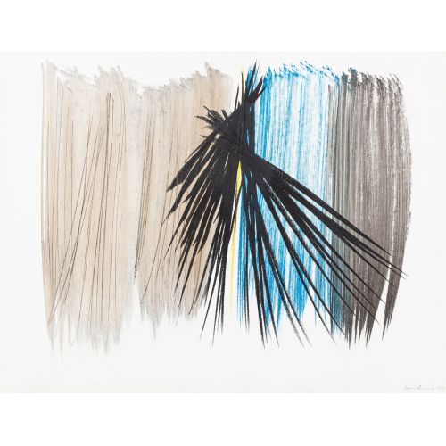 Hans Hartung, P1961-21 Hans Hartung, P1961-21 Lekecilik Sanat Akımları