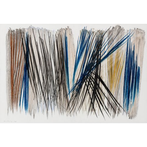 Hans Hartung, P1961-112 Hans Hartung, P1961-112 Lekecilik Sanat Akımları