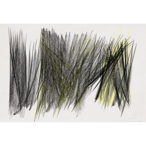 Hans Hartung, P1963-8 Hans Hartung, P1963-8 Lekecilik Sanat Akımları