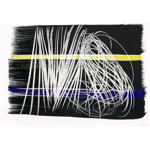 Hans Hartung, P1970-A.17 Hans Hartung, P1970-A.17 Lekecilik Sanat Akımları