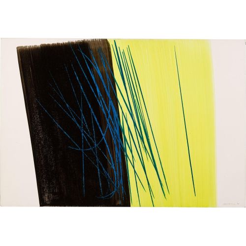 Hans Hartung, P1971-20 Hans Hartung, P1971-20 Lekecilik Sanat Akımları