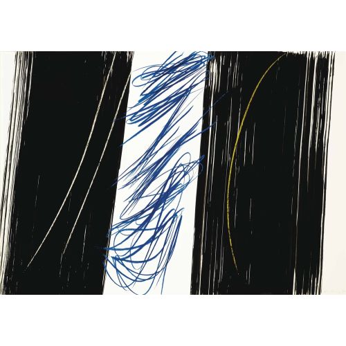 Hans Hartung, P1971-A33 Hans Hartung, P1971-A33 Lekecilik Sanat Akımları
