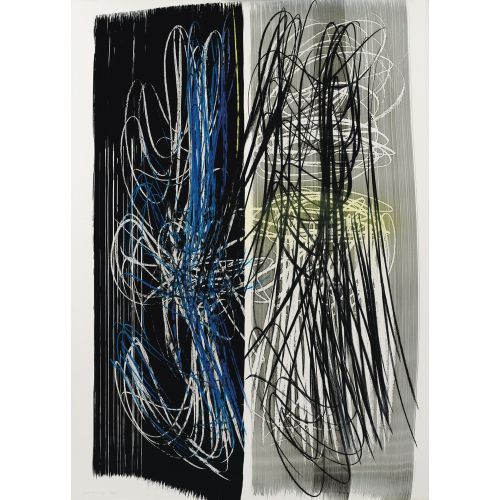 Hans Hartung, P1971-A48 Hans Hartung, P1971-A48 Lekecilik Sanat Akımları