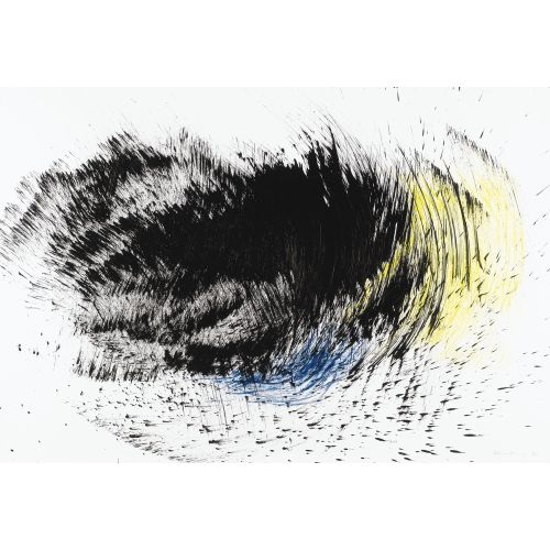 Hans Hartung, P1972-7 Hans Hartung, P1972-7 Lekecilik Sanat Akımları