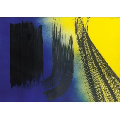 Hans Hartung, P1973 C38 Hans Hartung, P1973 C38 Lekecilik Sanat Akımları