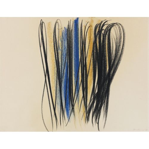 Hans Hartung, P 58-46 Hans Hartung, P 58-46 Lekecilik Sanat Akımları