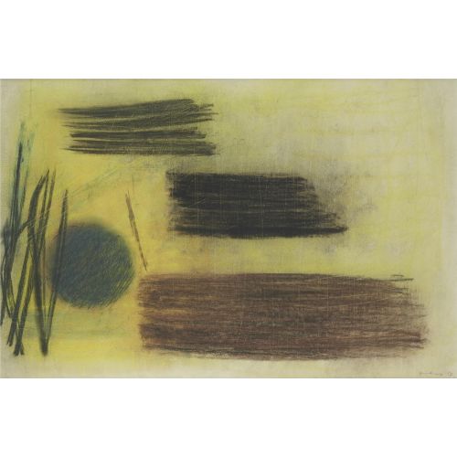 Hans Hartung, P 1950-23 Hans Hartung, P 1950-23 Lekecilik Sanat Akımları