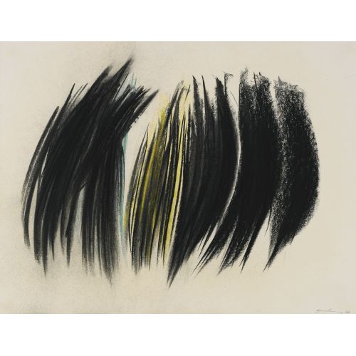 Hans Hartung, P 1960-45 Hans Hartung, P 1960-45 Lekecilik Sanat Akımları