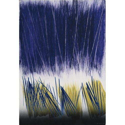 Hans Hartung, P 1970-A12 Hans Hartung, P 1970-A12 Lekecilik Sanat Akımları