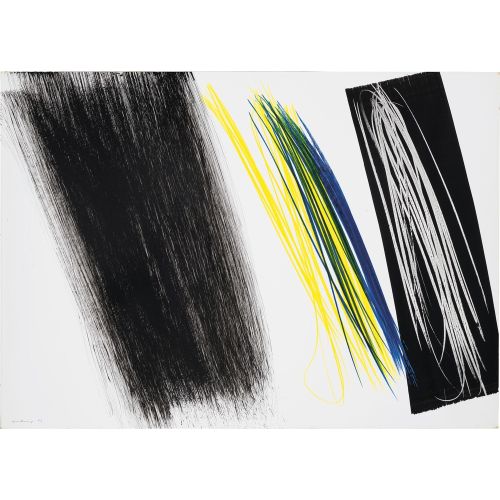 Hans Hartung, P 1973-A7 Hans Hartung, P 1973-A7 Lekecilik Sanat Akımları