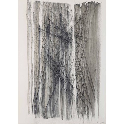 Hans Hartung, PM 1961-57 Hans Hartung, PM 1961-57 Lekecilik Sanat Akımları