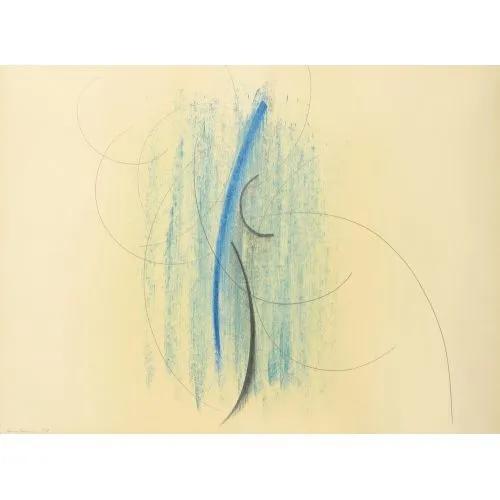 Hans Hartung, Sans titre 5  Tachisme Art Movements