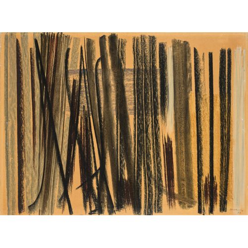 Hans Hartung, İsimsiz 10 Hans Hartung, İsimsiz 10 Lekecilik Sanat Akımları