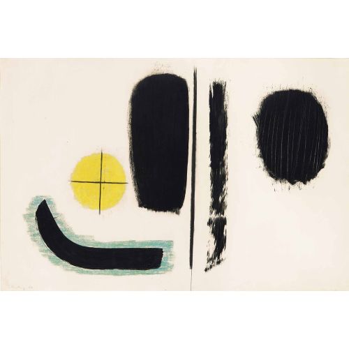 Hans Hartung, İsimsiz 13 Hans Hartung, İsimsiz 13 Lekecilik Sanat Akımları
